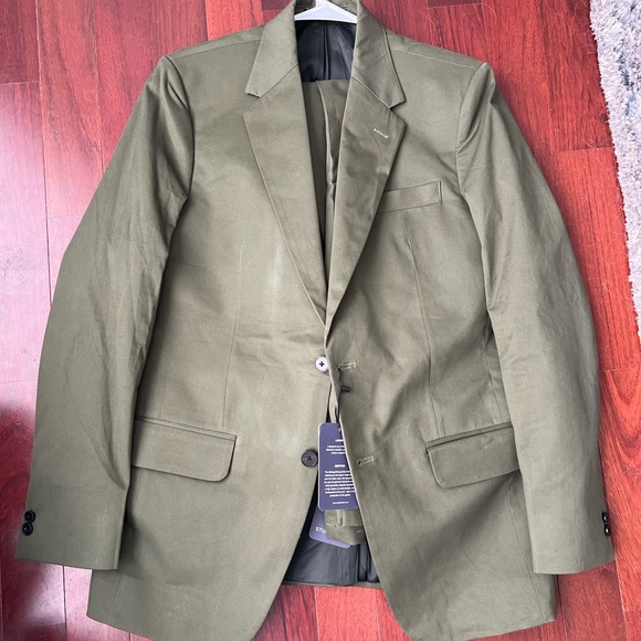 Olive Green Men’s Suit